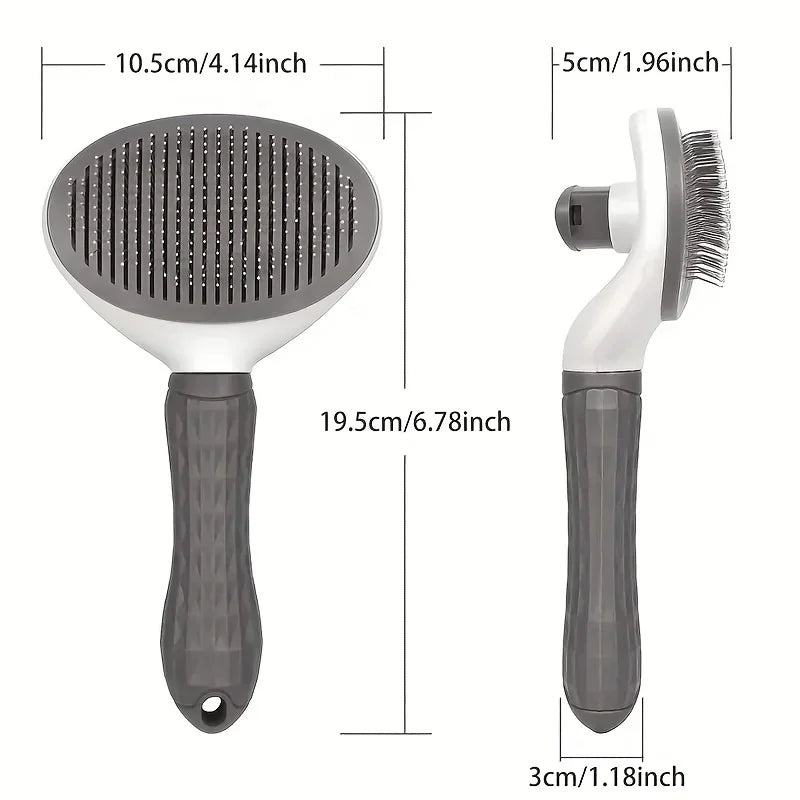 One-Click Grooming Brush