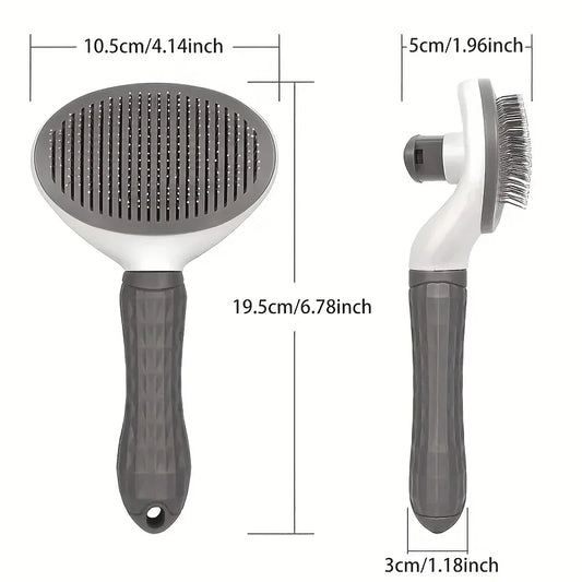 One-Click Grooming Brush