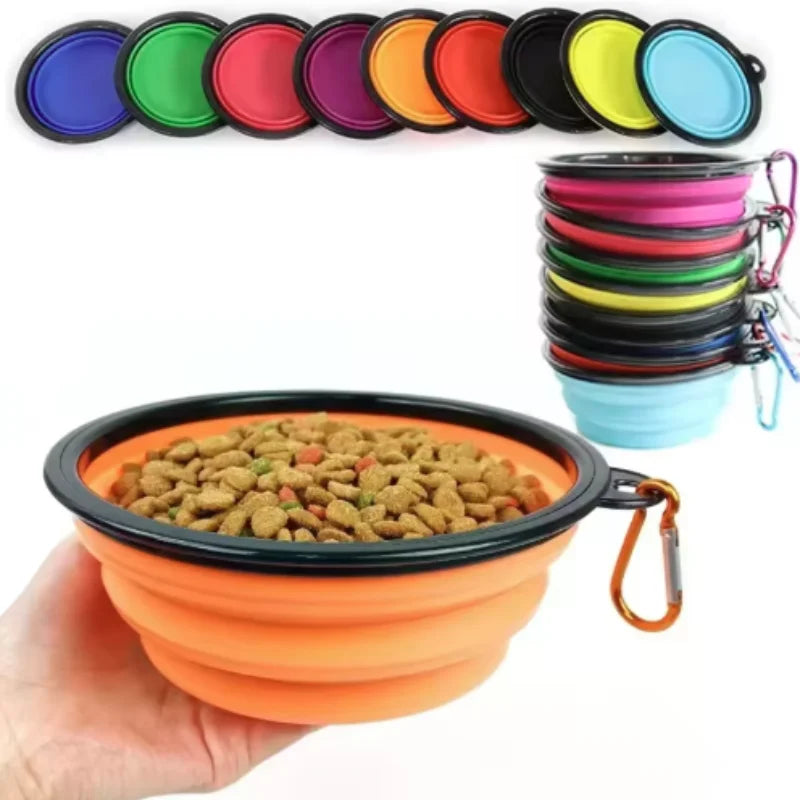 Collapsible Travel Pet Bowl