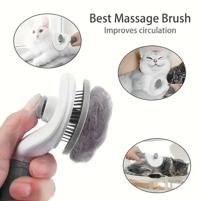 One-Click Grooming Brush