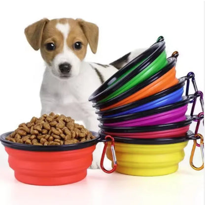 Collapsible Travel Pet Bowl