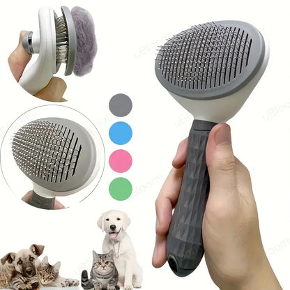 One-Click Grooming Brush