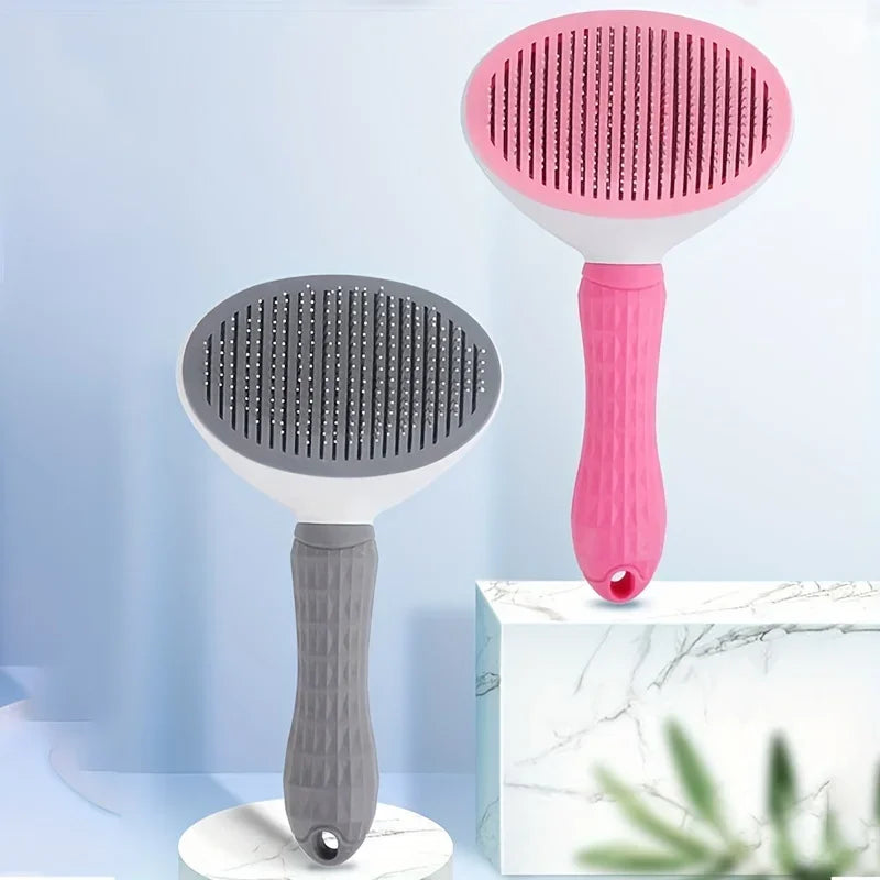 One-Click Grooming Brush