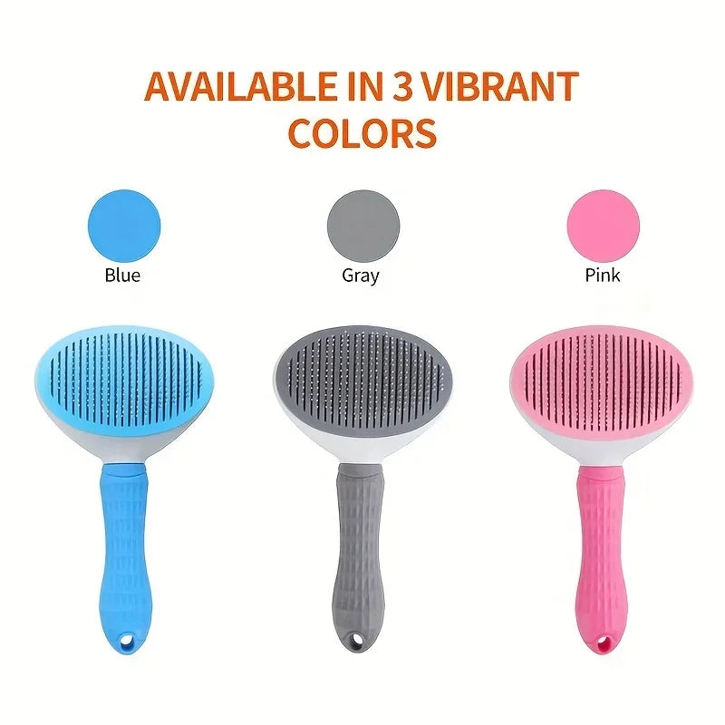 One-Click Grooming Brush
